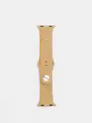 Карамельный силиконовый ремешок для Apple Watch 3, 4, 5, 6, 7, SE на 38/42/40/44