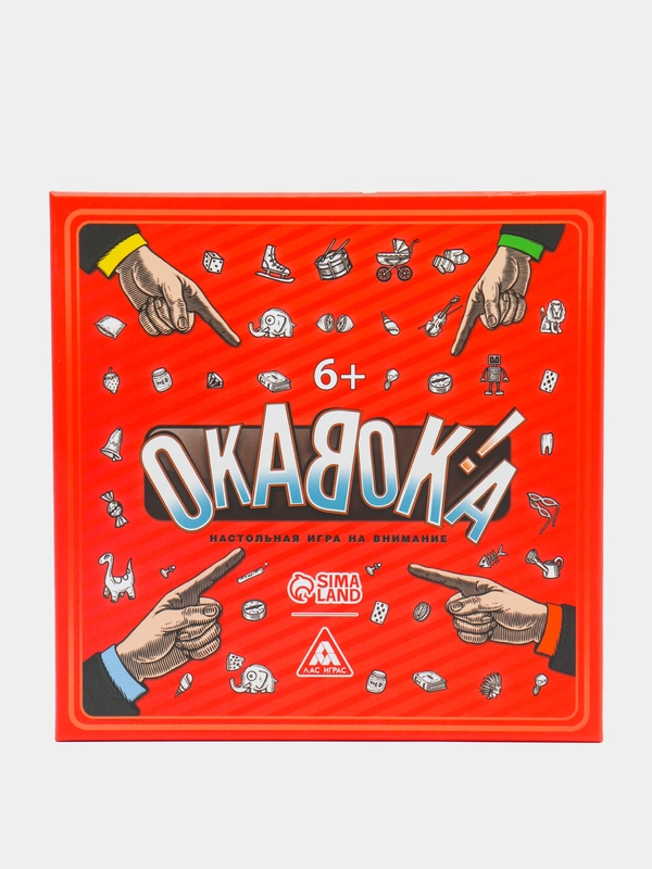 Настольная игра на внимание "Окавока" , 6+