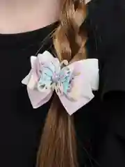 Лимонный бантики для волос, 2 штуки