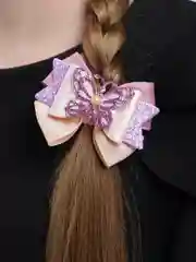 Пудровый бантики для волос, 2 штуки