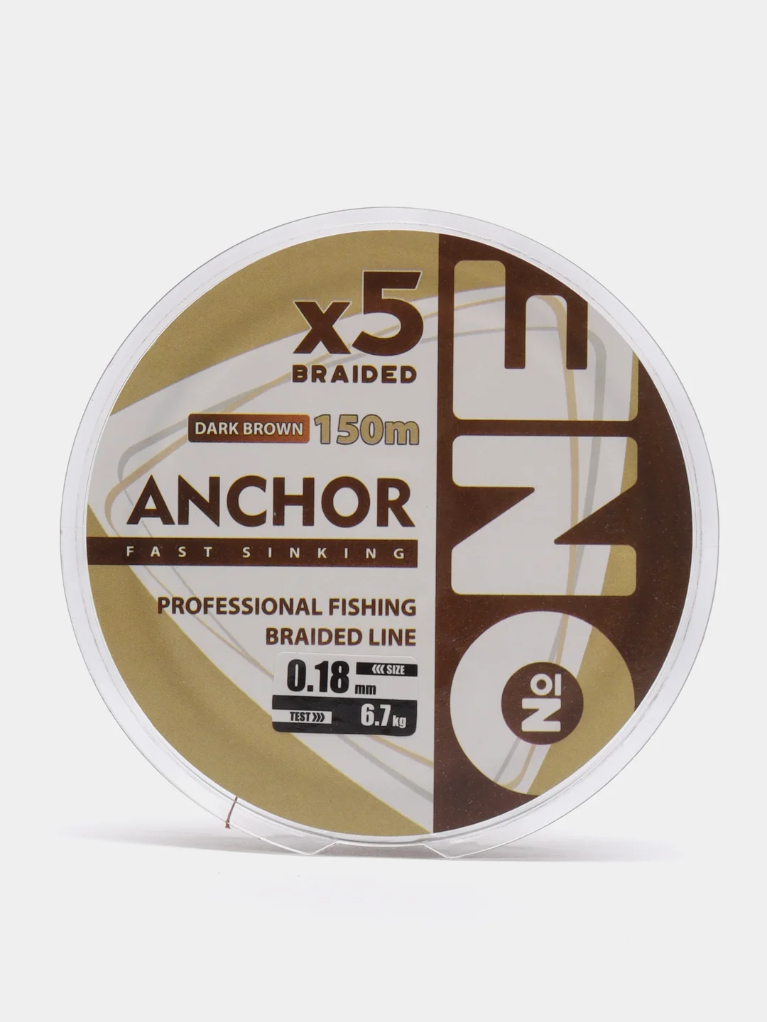 Леска плетёная №One Anchor X5, 150 м