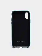Зеленый светящийся чехол-накладка LUXO для iPhone XS с флуоресцентным рисунком KAWS