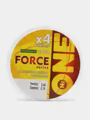 Леска плетёная №one Force X4, 135 м