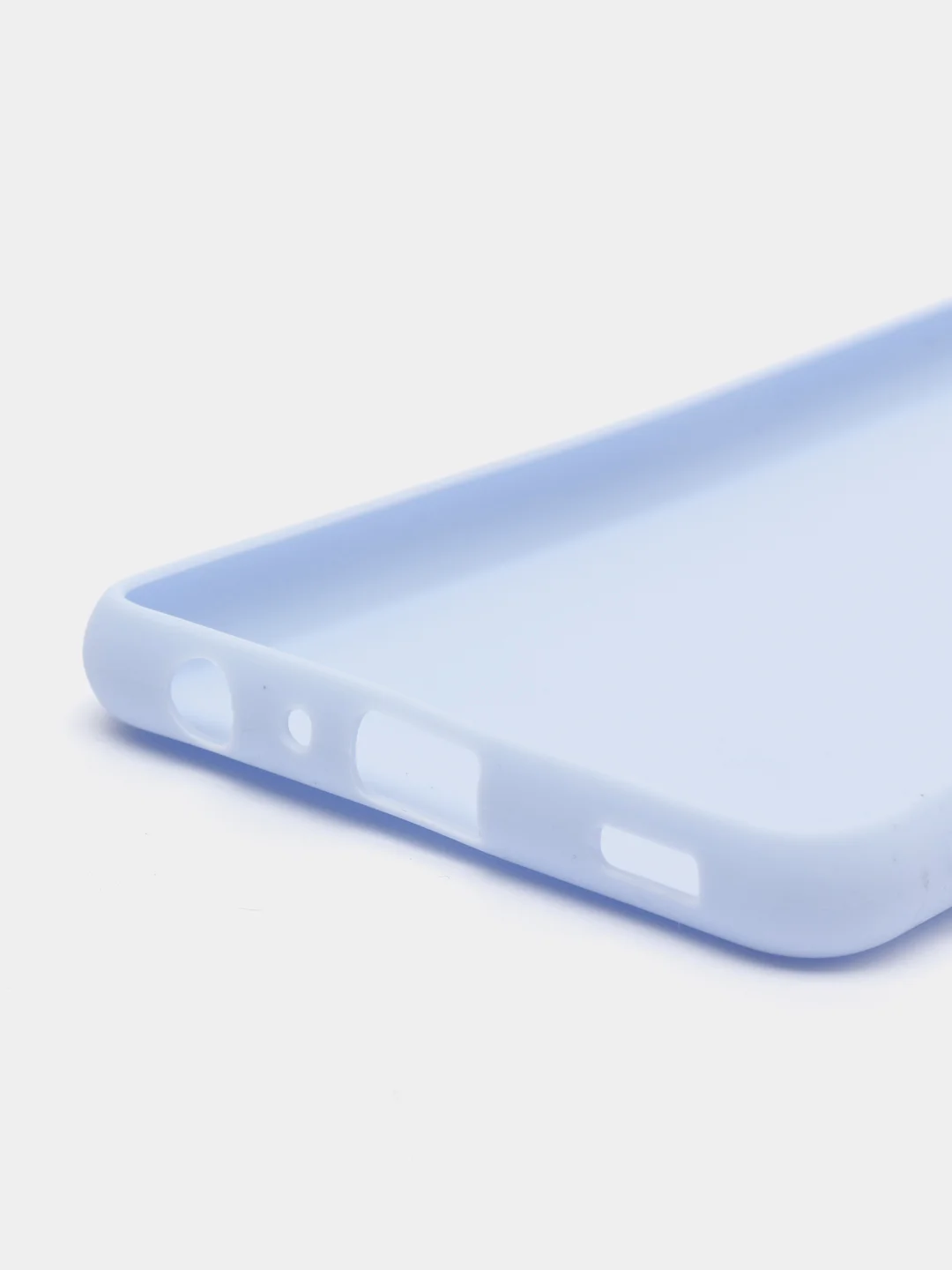 Небесно-голубой чехол Samsung A02S / Galaxy A12 / Galaxy A32 / A52, Soft Touch