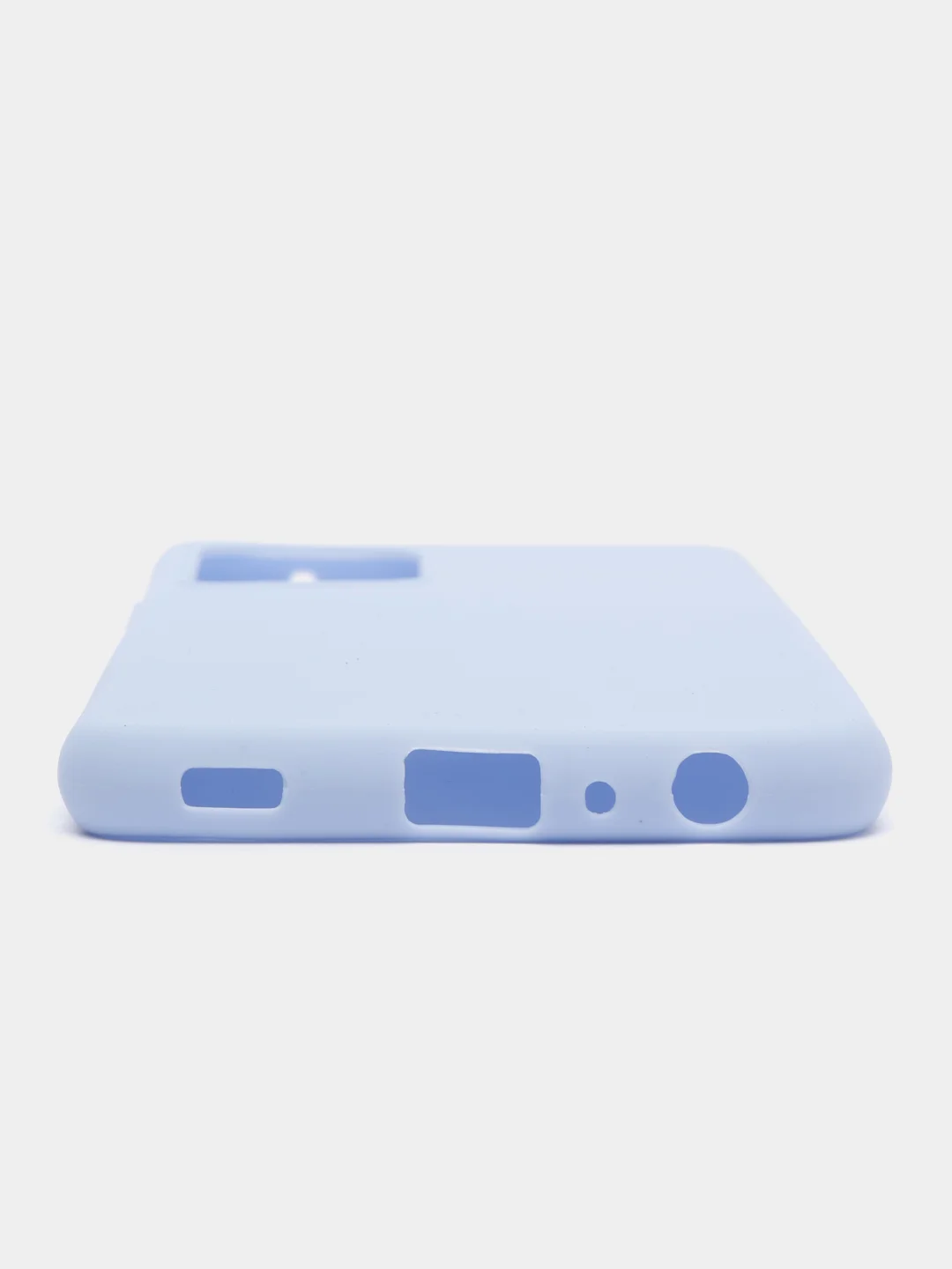 Небесно-голубой чехол Samsung A02S / Galaxy A12 / Galaxy A32 / A52, Soft Touch