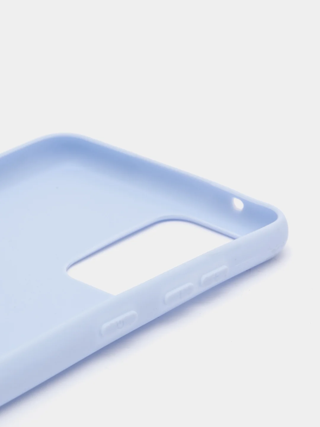 Небесно-голубой чехол Samsung A02S / Galaxy A12 / Galaxy A32 / A52, Soft Touch