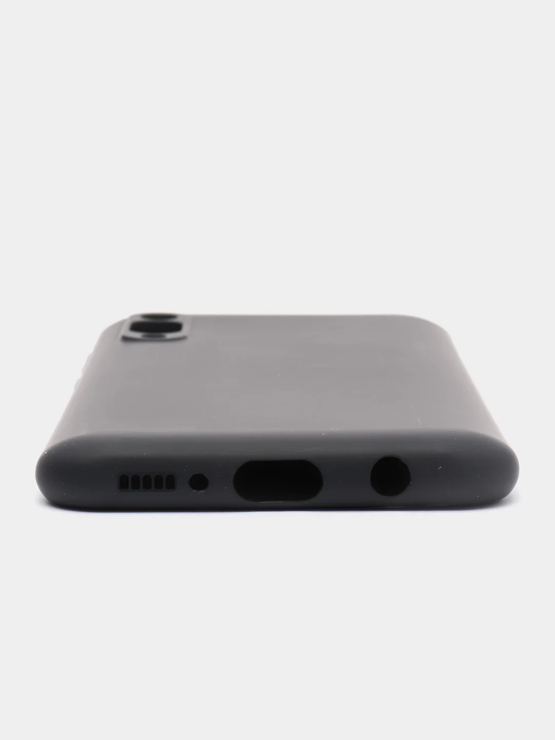 Черный чехол для Samsung A02S, A21S, A12, A50, A01core, A10, A52, M31S, A11/M11, A41, A32 бархат