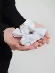 Прозрачный бантики для волос школьные /Резинка для волос/2шт