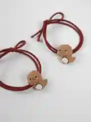 Коричневый резинка для волос "Дракоша"