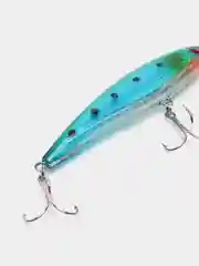 Бирюзовый рыболовный воблер "Минноу" (Minnow), 10 см, 13 г, 10 цветов