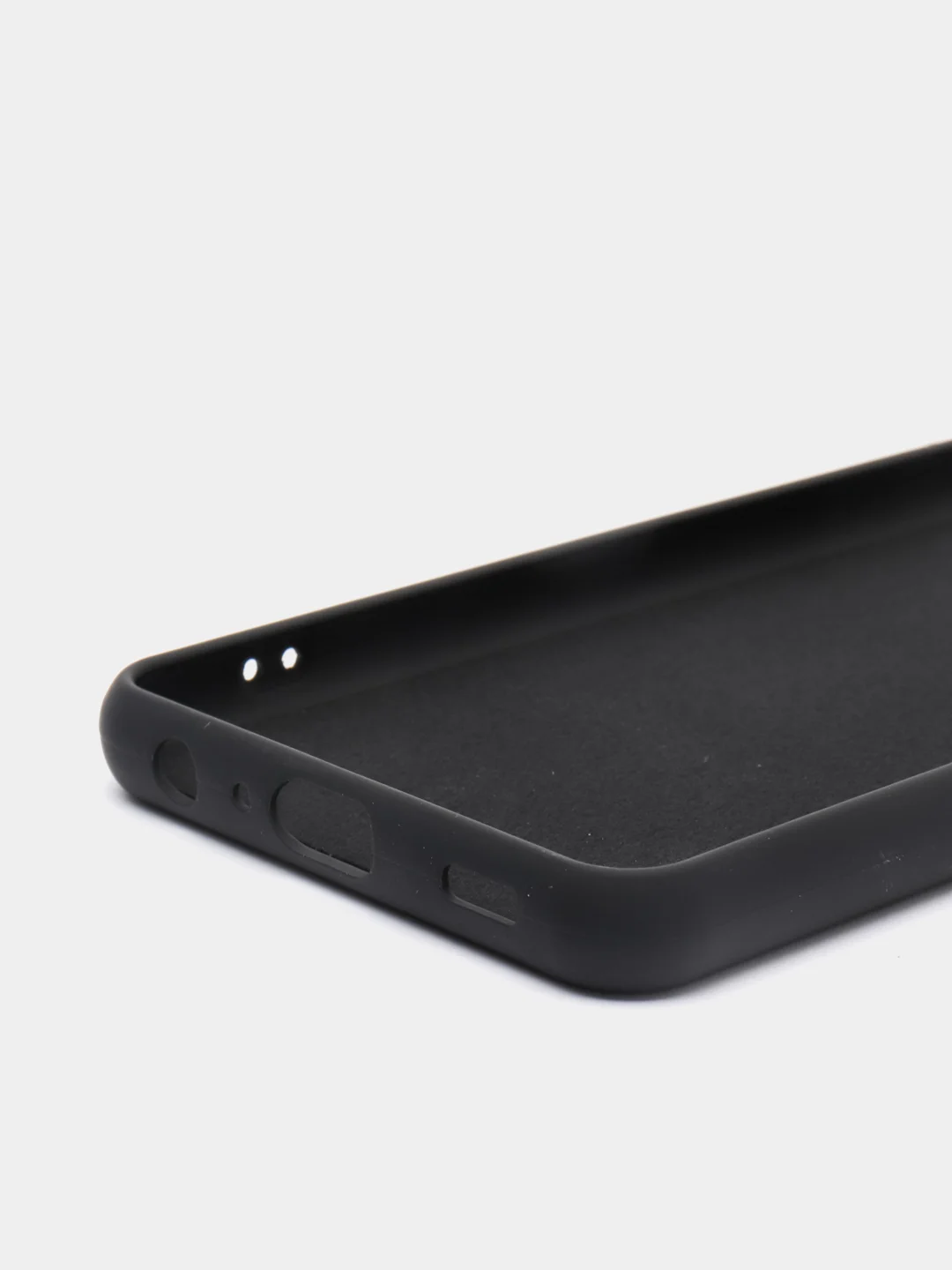 Черный чехол для Samsung A02S, A21S, A12, A50, A01core, A10, A52, M31S, A11/M11, A41, A32 бархат