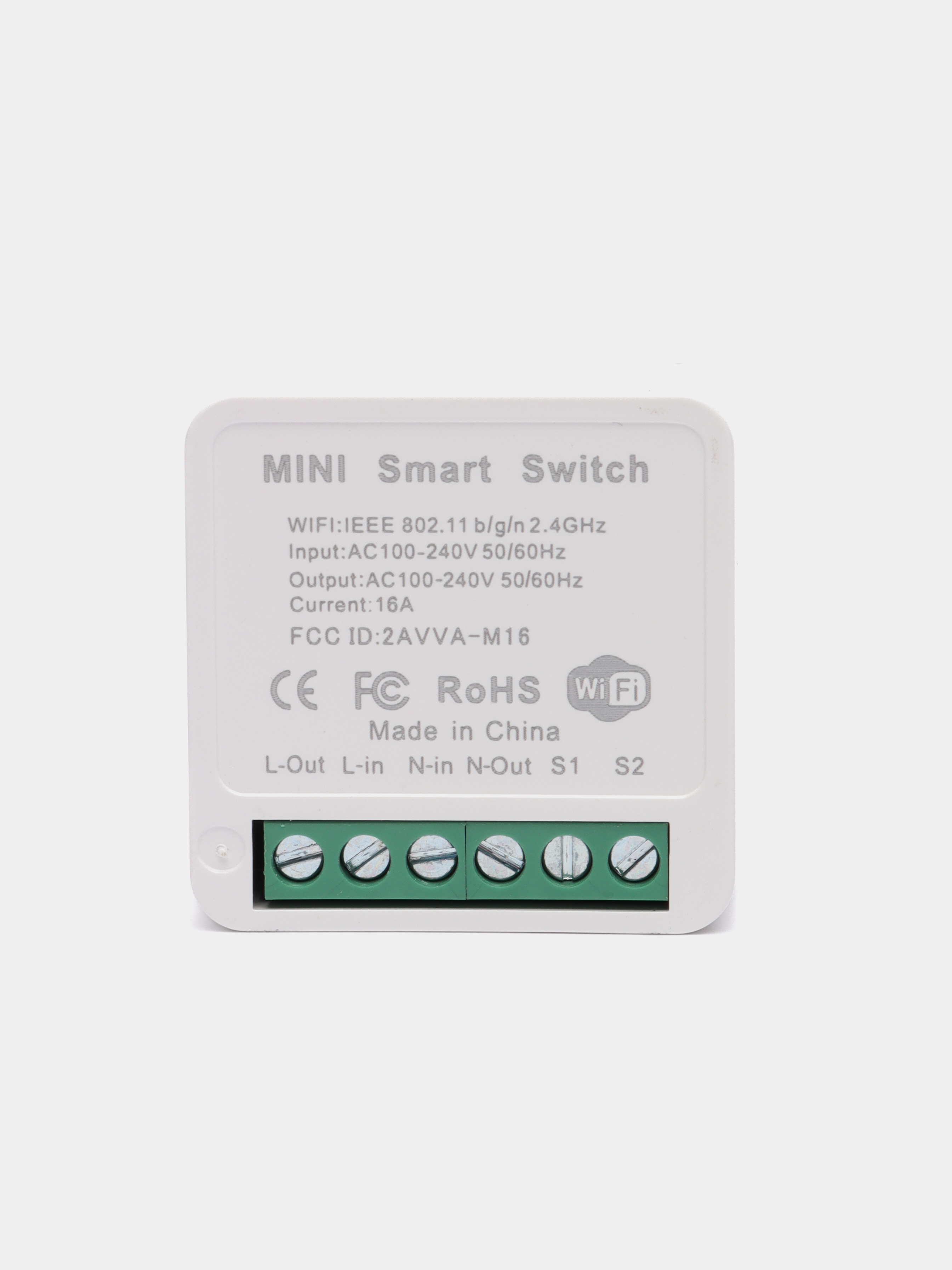 Mini Smart Switch WiFi выключатель для голосовых помощников купить по цене  880 ₽ в интернет-магазине KazanExpress