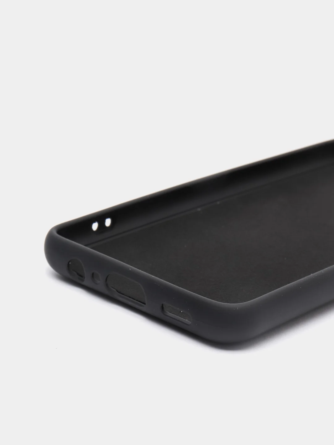Черный чехол для Samsung A02S, A21S, A12, A50, A01core, A10, A52, M31S, A11/M11, A41, A32 бархат