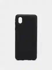 Черный чехол для Samsung A02S, A21S, A12, A50, A01core, A10, A52, M31S, A11/M11, A41, A32 бархат