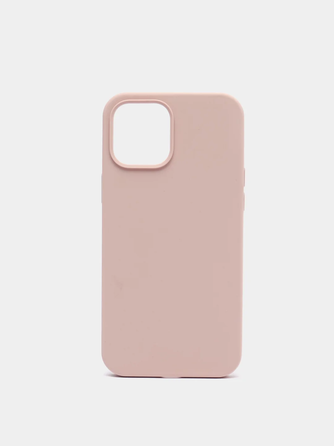 Бежевый чехол на iPhone X, XS, XR, 7, 8, se, 12, 12 Pro, Mini, Max silicone case, закрытый низ, бархат внутри