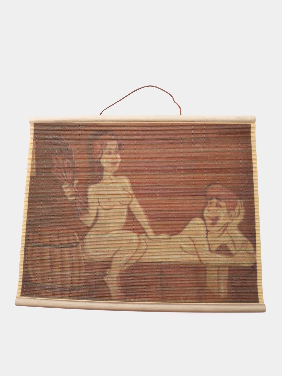 Картина для бани из бамбука, 50*40см