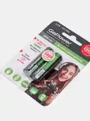 Аккумуляторы АА GoPower, 2 шт, пальчиковые аккумуляторные батарейки, Ni-MH