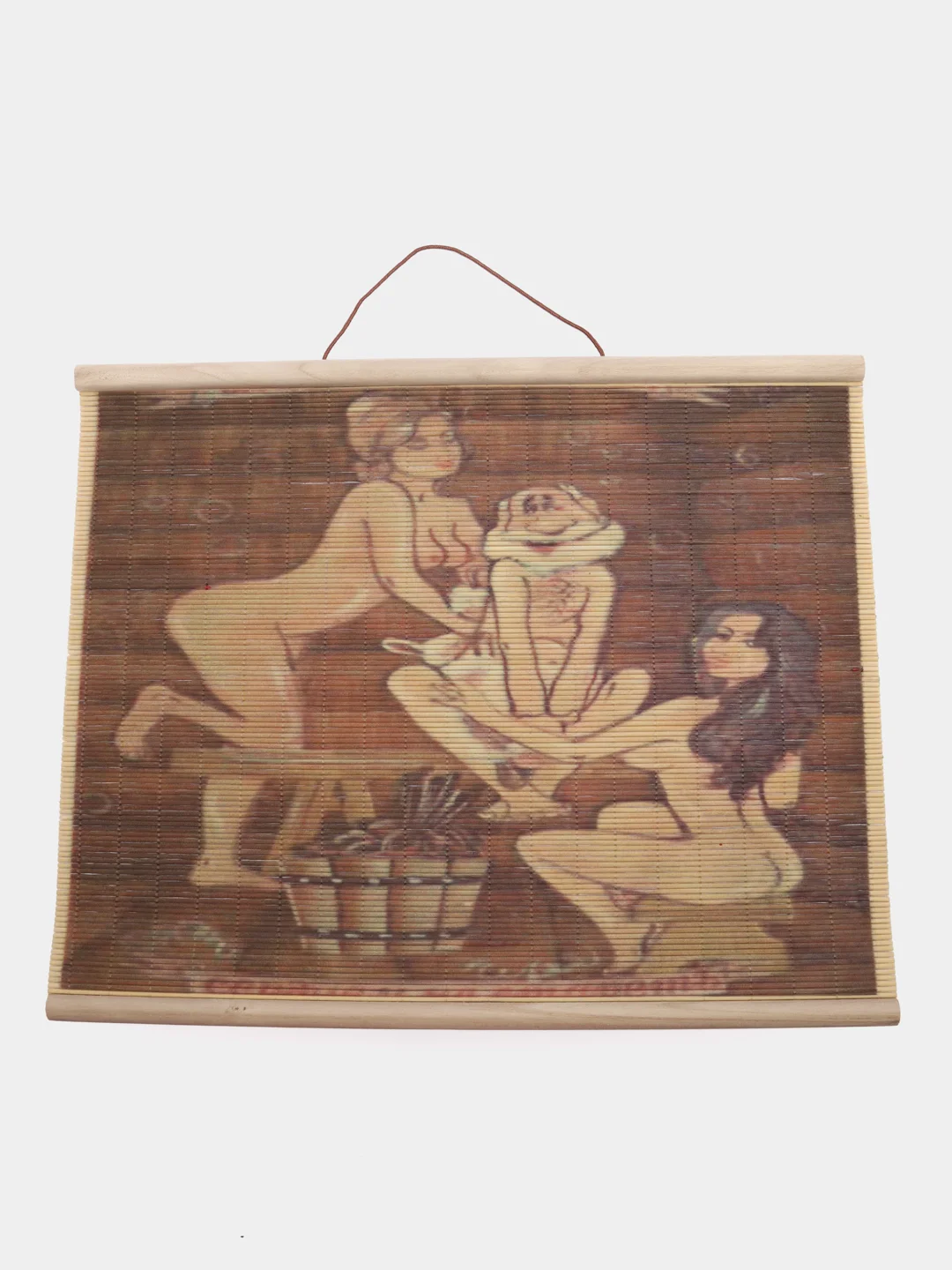 Картина для бани из бамбука, 50*40см