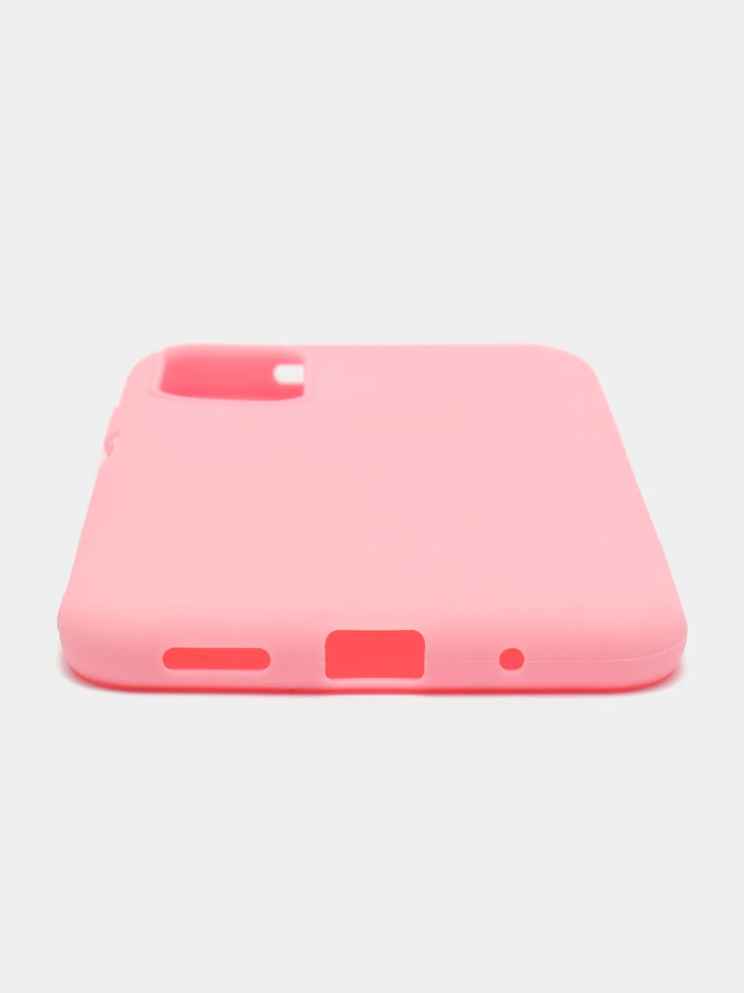 Фуксия чехол силиконовый Xiaomi Redmi Note 10T / POCO M3 Pro, матовый, цветной