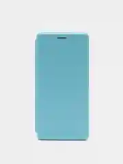 Голубой чехол-книжка для Samsung Galaxy A03s