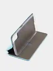 Голубой чехол-книжка для Samsung Galaxy A03s