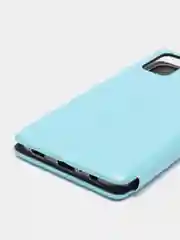 Голубой чехол-книжка для Samsung Galaxy A03s