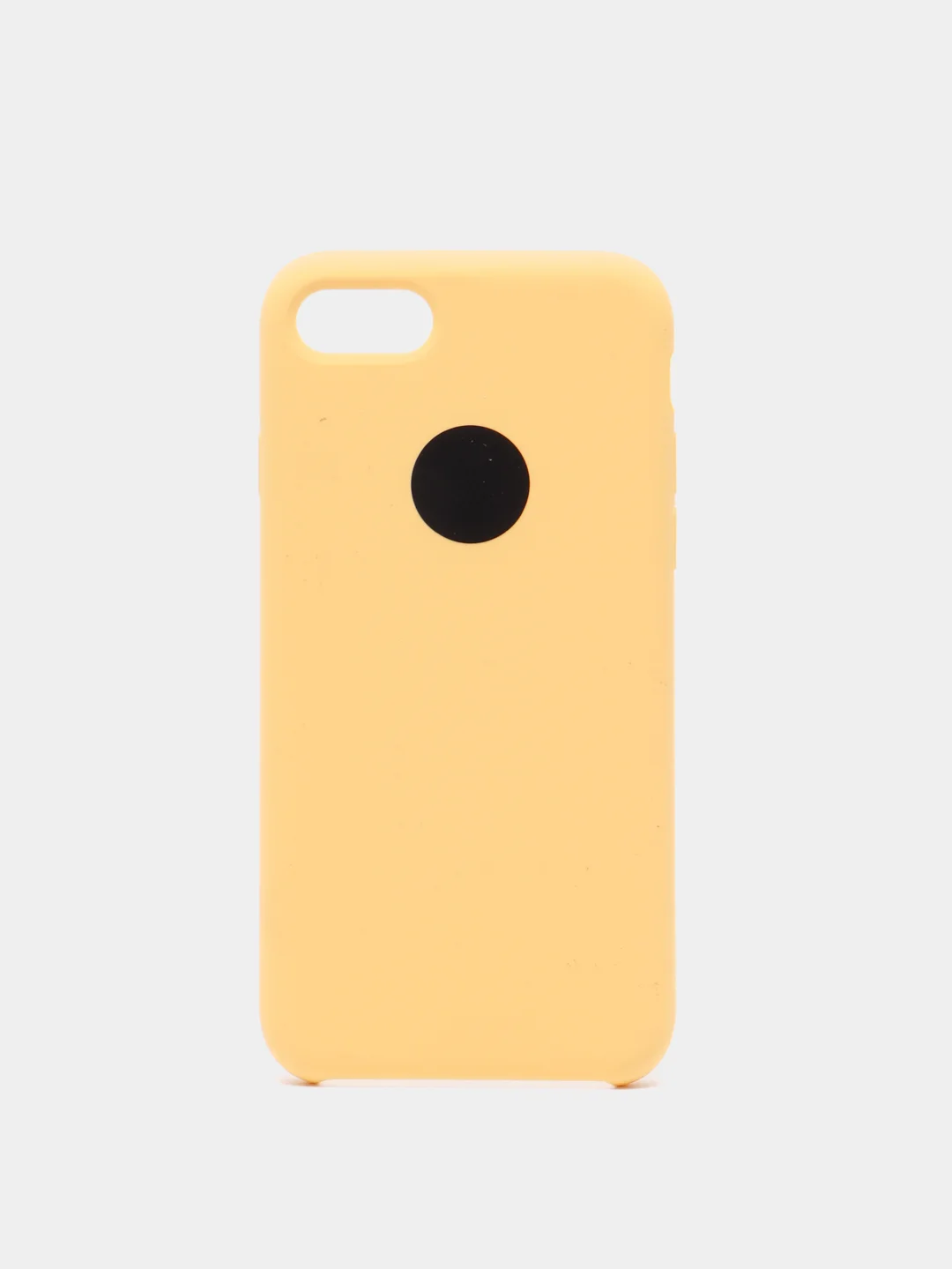 Золотой защитный силиконовый чехол для iphone 7 iphone 8 с яблоком