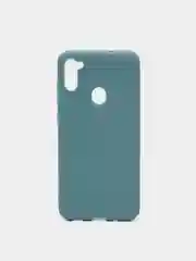 Морской чехол для Samsung A11/A115F/M11 силиконовый, матовый, однотонный