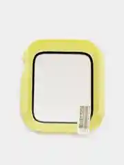 Лимонный бампер с защитным стеклом для Apple Watch 38/40/41/42/44/45/49