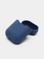 Темно-синий силиконовый чехол для Apple AirPods 1 и AirPods 2