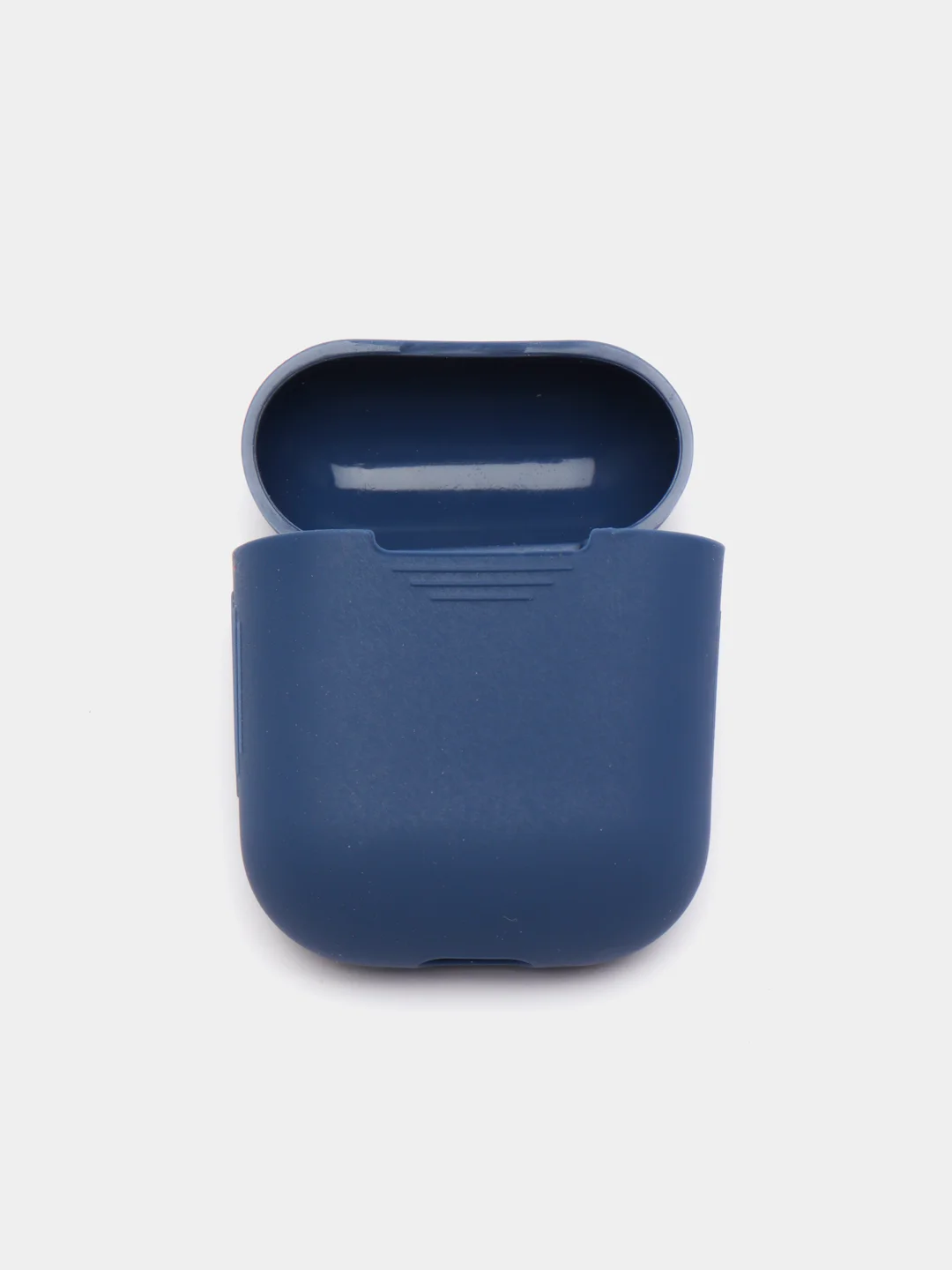 Темно-синий силиконовый чехол для Apple AirPods 1 и AirPods 2