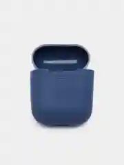 Темно-синий силиконовый чехол для Apple AirPods 1 и AirPods 2