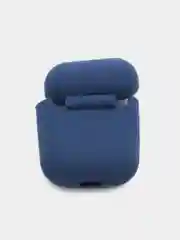 Темно-синий силиконовый чехол для Apple AirPods 1 и AirPods 2