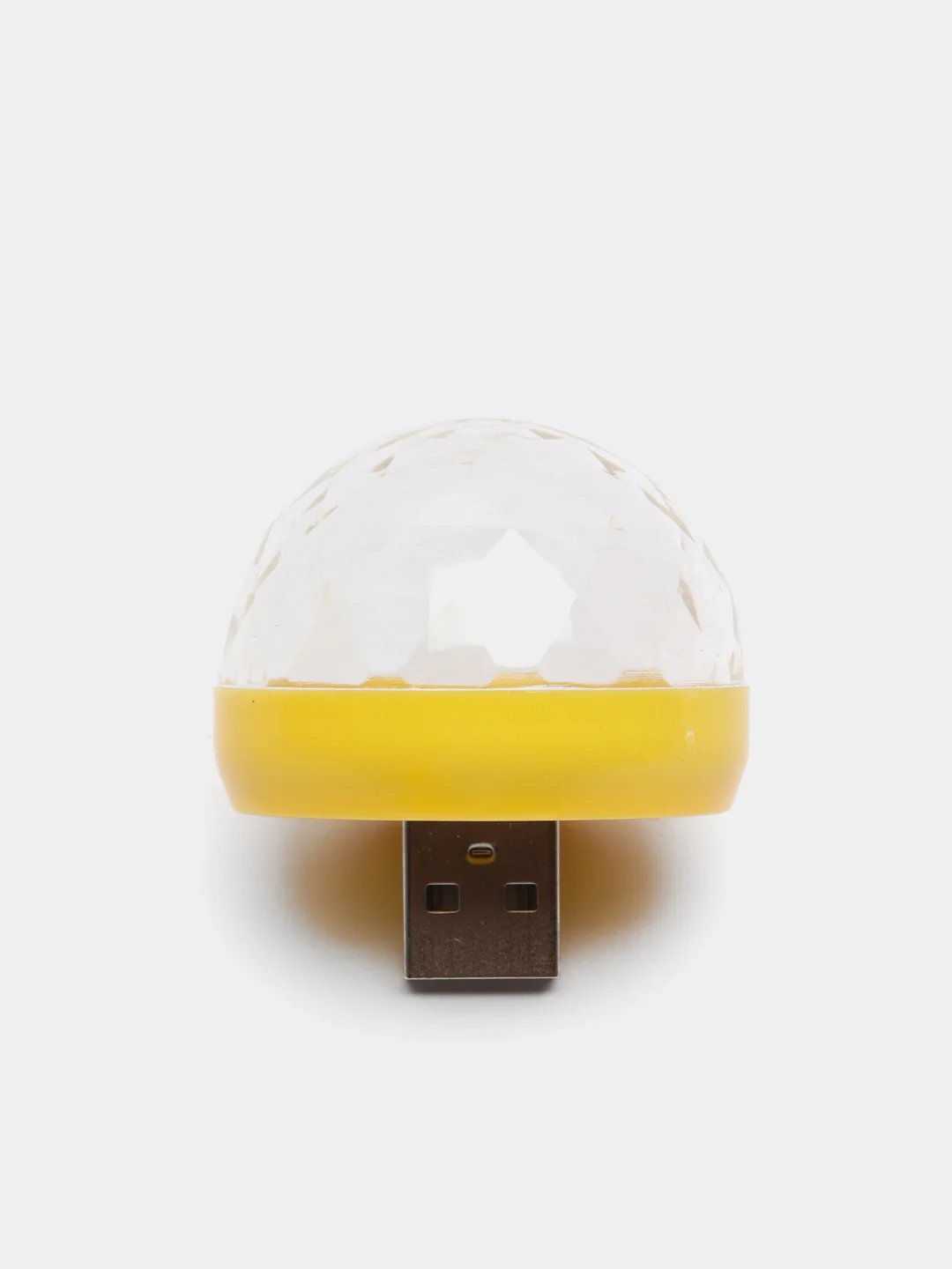 Белый мини диско шар от USB