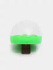 Зеленый мини диско шар от USB