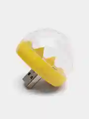 Белый мини диско шар от USB