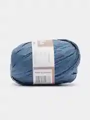 Синий меланж пряжа Artland, раффия, 40 г, 50 м