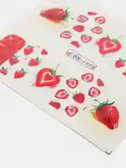 Красный наклейки для ногтей Фрукты