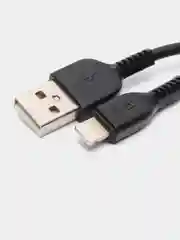 Черный кабель для зарядки телефона HOCO X20 USB Type-C, Lightning, Micro-USB 2А iphone андроид