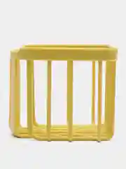 Желтый держатель для туалетной бумаги