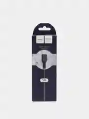 Черный кабель для зарядки телефона HOCO X20 USB Type-C, Lightning, Micro-USB 2А iphone андроид