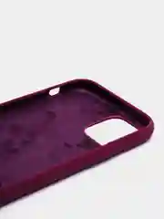 Багровый чехол для iPhone 12, 11, 7, 8, Pro, Max, Plus силиконовый айфон