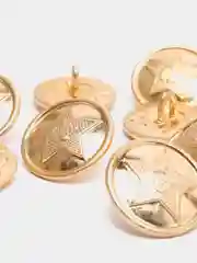 Пуговицы армейские, СССР, 10 шт