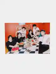 Прозрачный конверт подарочный для денег с фото открыткой k-pop "BTS"