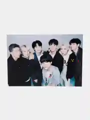 Хром конверт подарочный для денег с фото открыткой k-pop "BTS"
