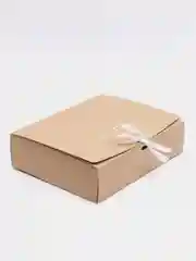 Прозрачный коробка подарочная для подарка "Однотонная", складная, 3 размера