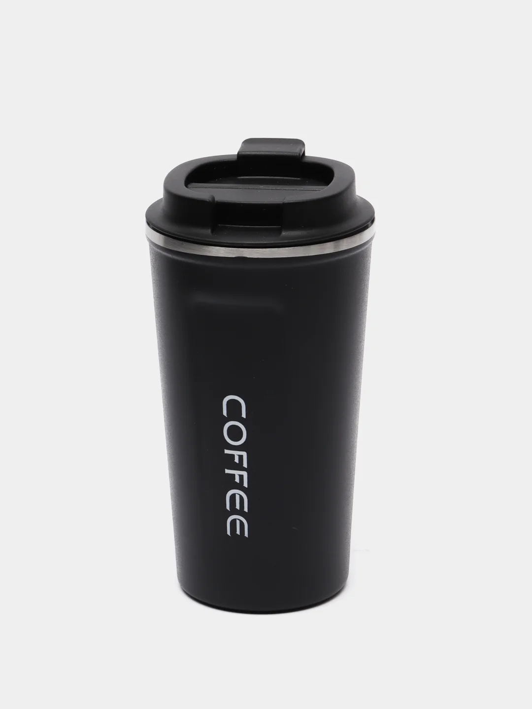 Черный термокружка Coffee / для кофе и чая / автомобильная / 510 мл