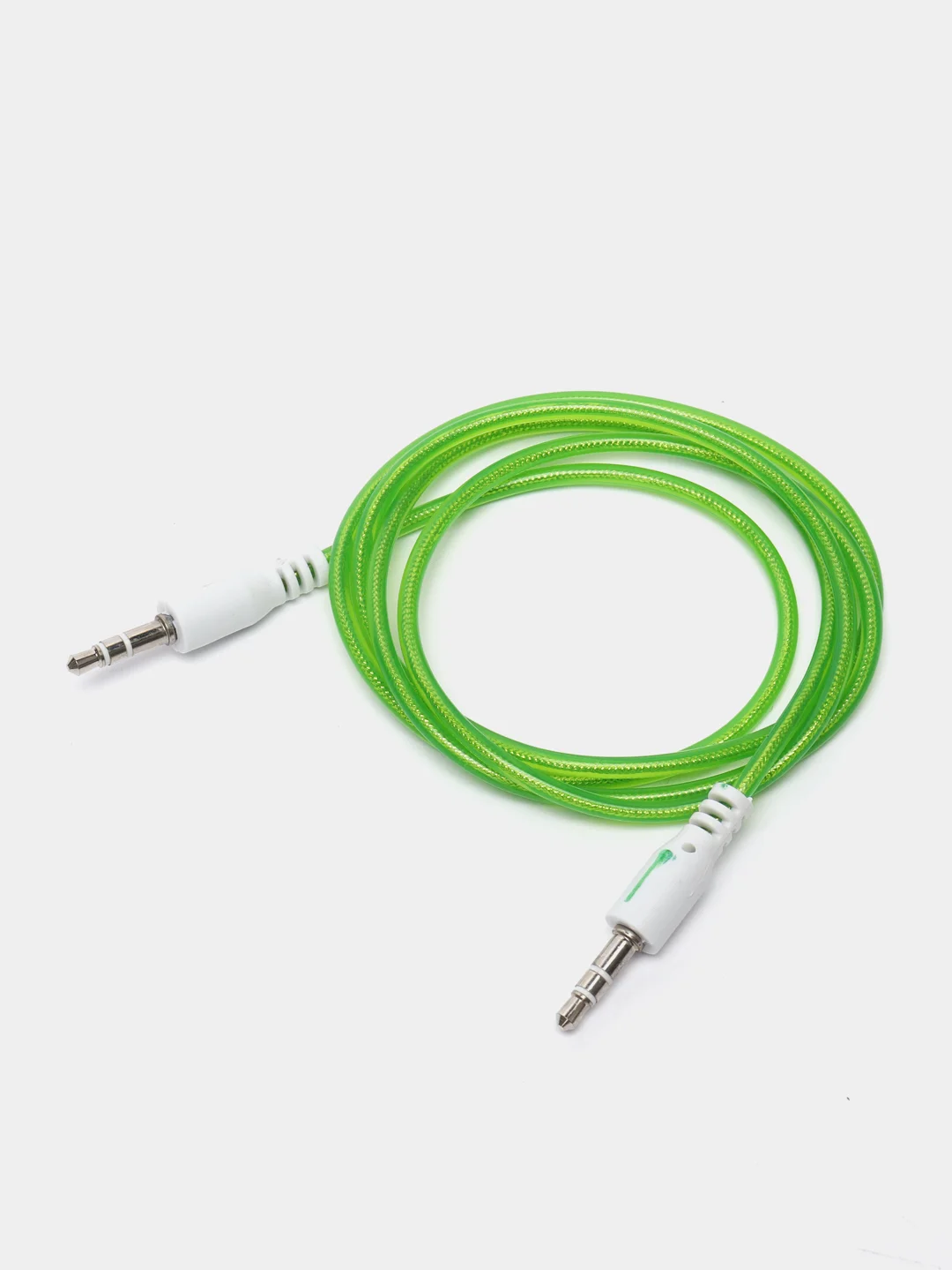 Зеленый кабель Аудио 3,5 Jack-3,5 Jack, AUX