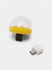 Белый мини диско шар от USB