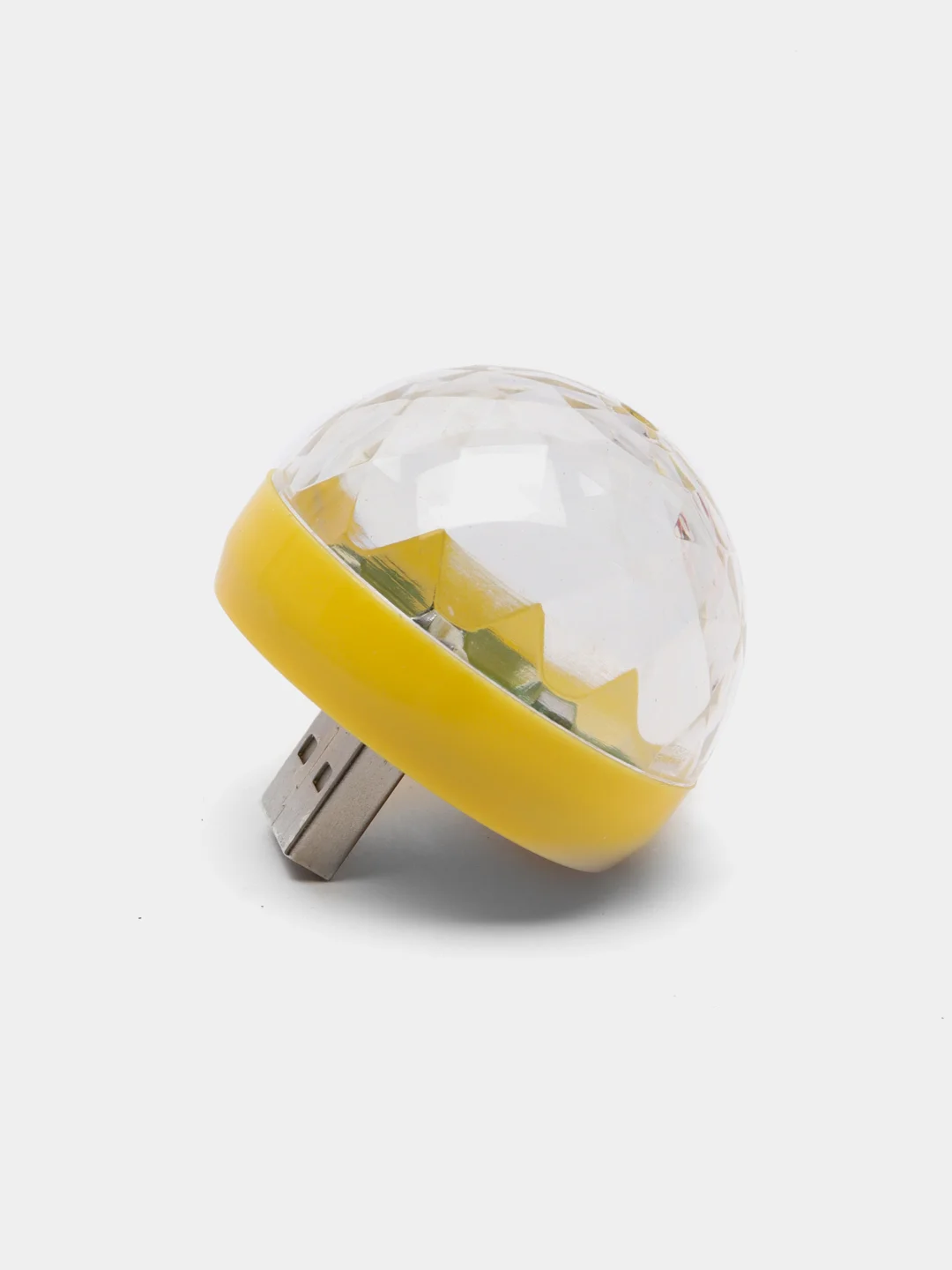 Белый мини диско шар от USB